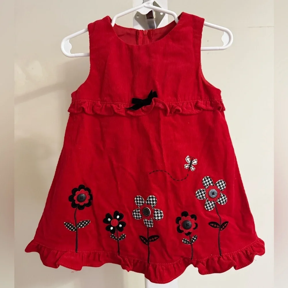 Red Corduroy Jumper